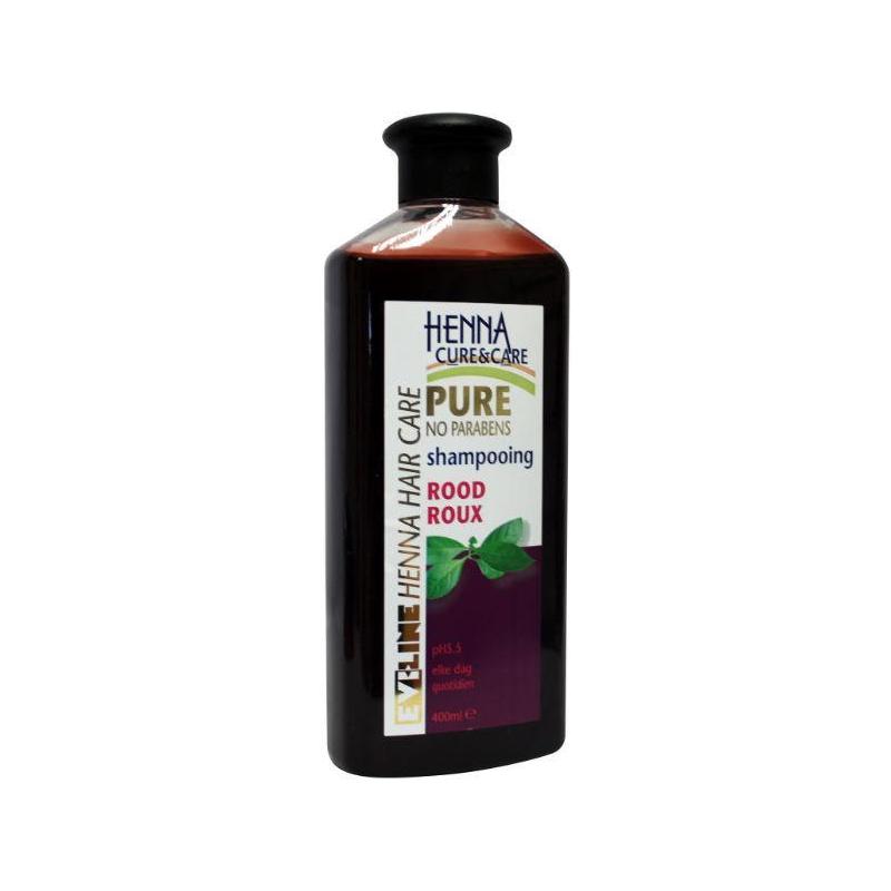 Henna Cure & Care Shampoo rood